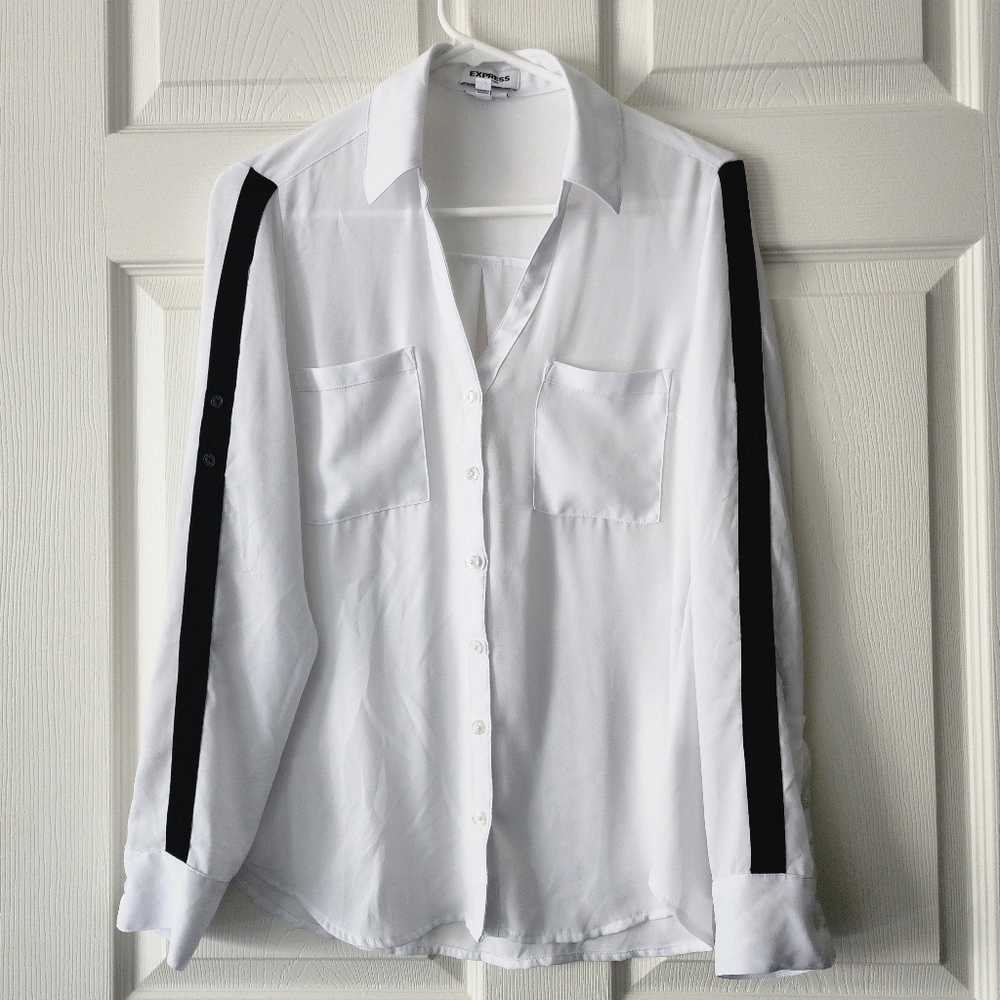 Express Classic White Shirt
